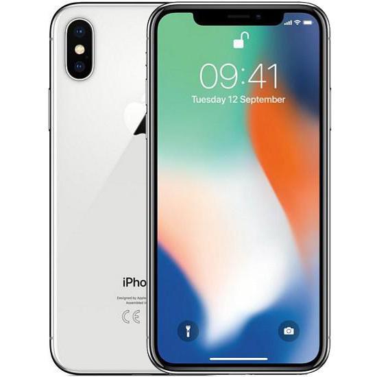 Apple iPhone X (64GB) Non-PTA – Space Gray/Silver – Face ID – OLED Super Retina – Unlocked Refurbished – 6 Month Warranty