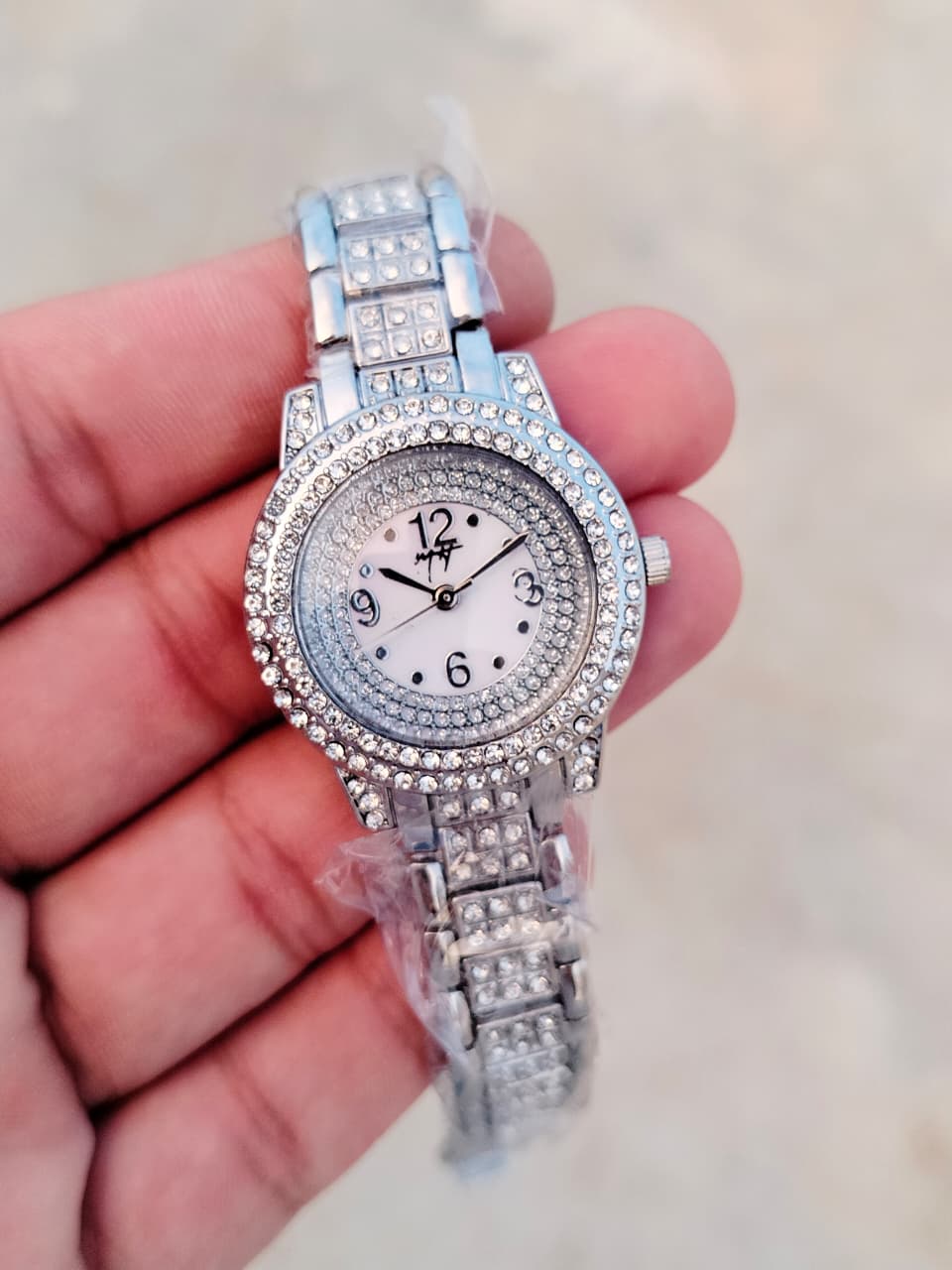 MH Luxury Jewellery Full Stone Women Watch