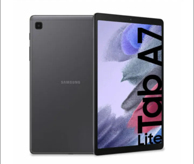 Samsung Galaxy Tab A7 Lite 8.7” Gray (3GB/32GB, Model SM-T220) - with Free Charger & Cable