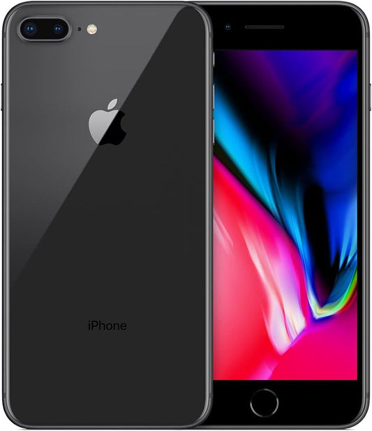 Apple iPhone 8 Plus (64GB/256GB) Non-PTA - Unlocked - Space Gray/Gold/Silver - 12MP Dual Cam - Grade A1 Refurbished - 6 Month Warranty