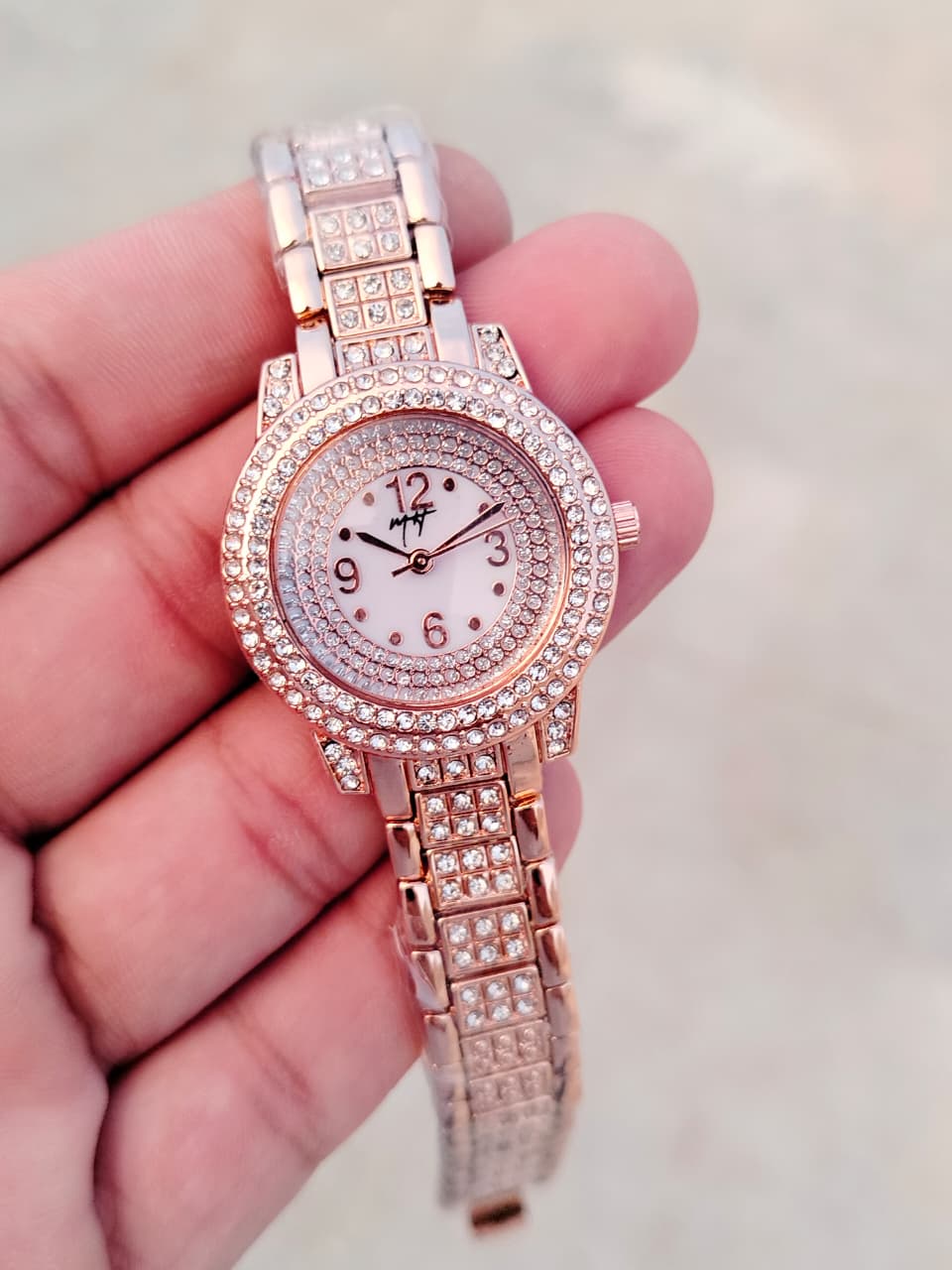 MH Luxury Jewellery  Full Stone Women Watch